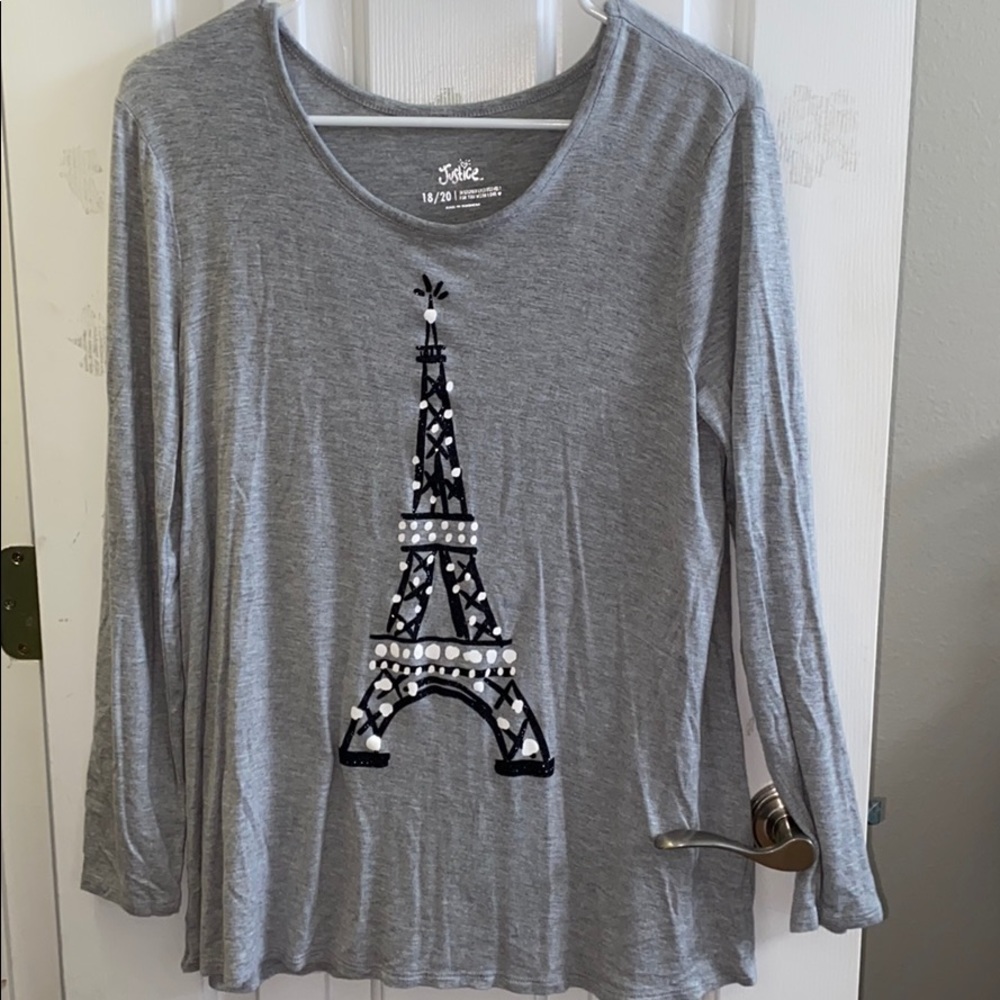 Gray long sleeve